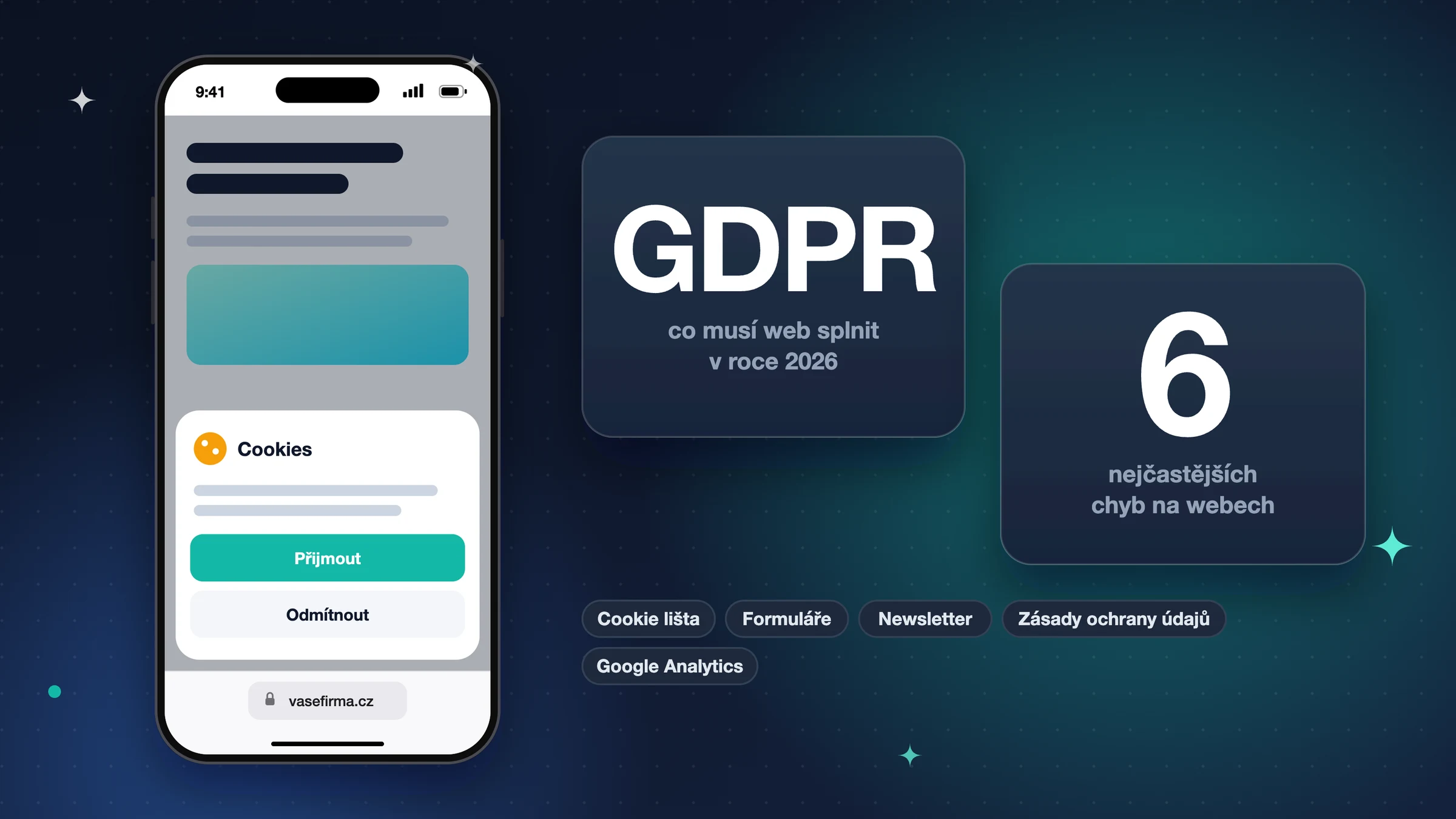 GDPR a webové stránky: Co musíte splnit v roce 2026